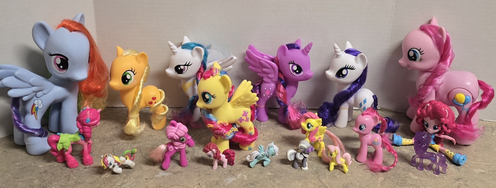 My Little Pony Brushable MANE Plus Others RARE Lot Of 18…