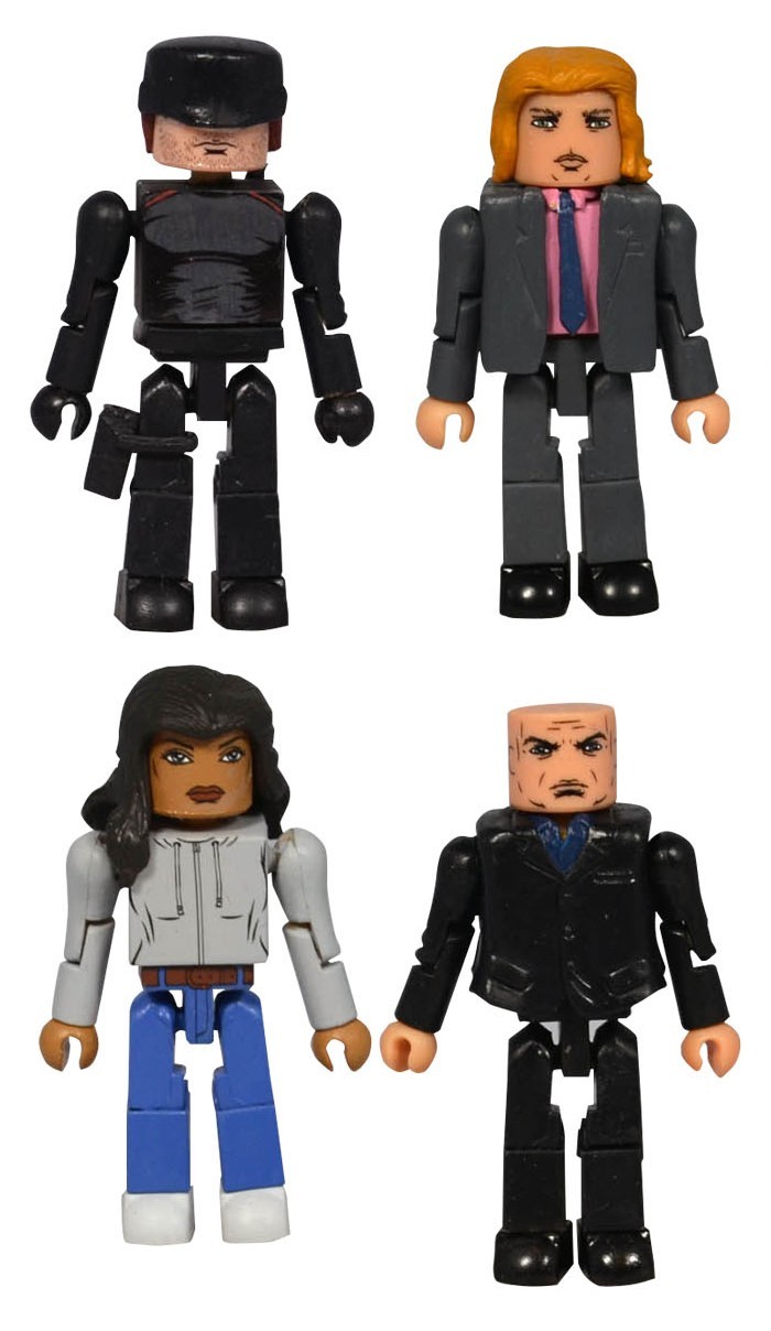DAREDEVIL Set of 4 Minimates (NETFLIX TV Series) – Charlie Cox