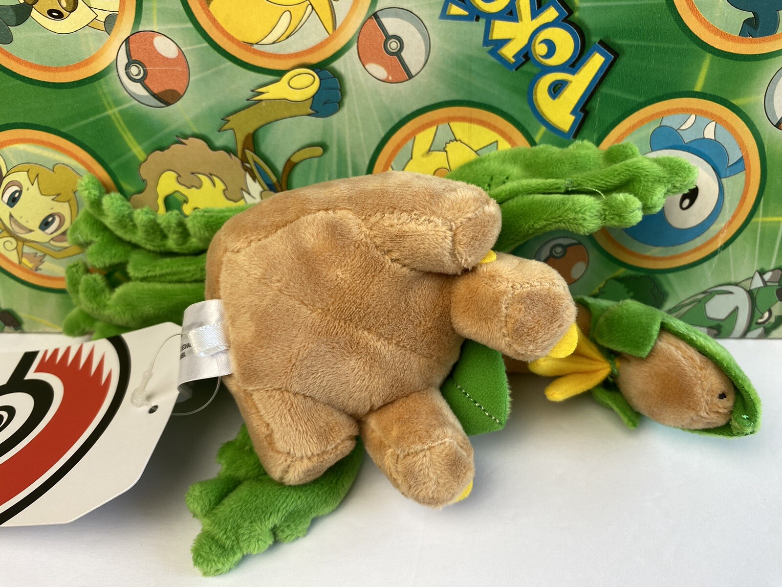 Pokemon Center TROPIUS Poke Plush Sitting Cuties FIT stuffed doll figure go toy