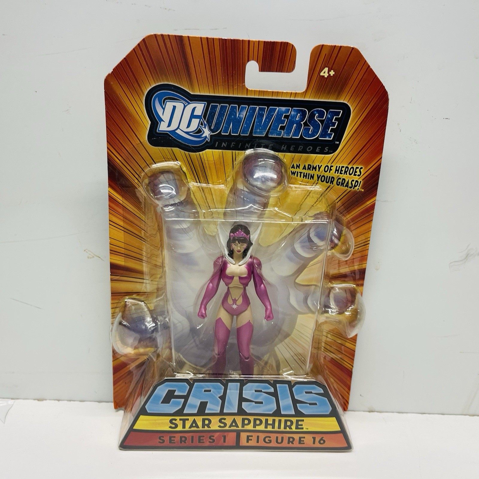 Star Sapphire DC Universe Infinite Heroes Carol Ferris 3.75&Prime; Series 1 #16 NIP
