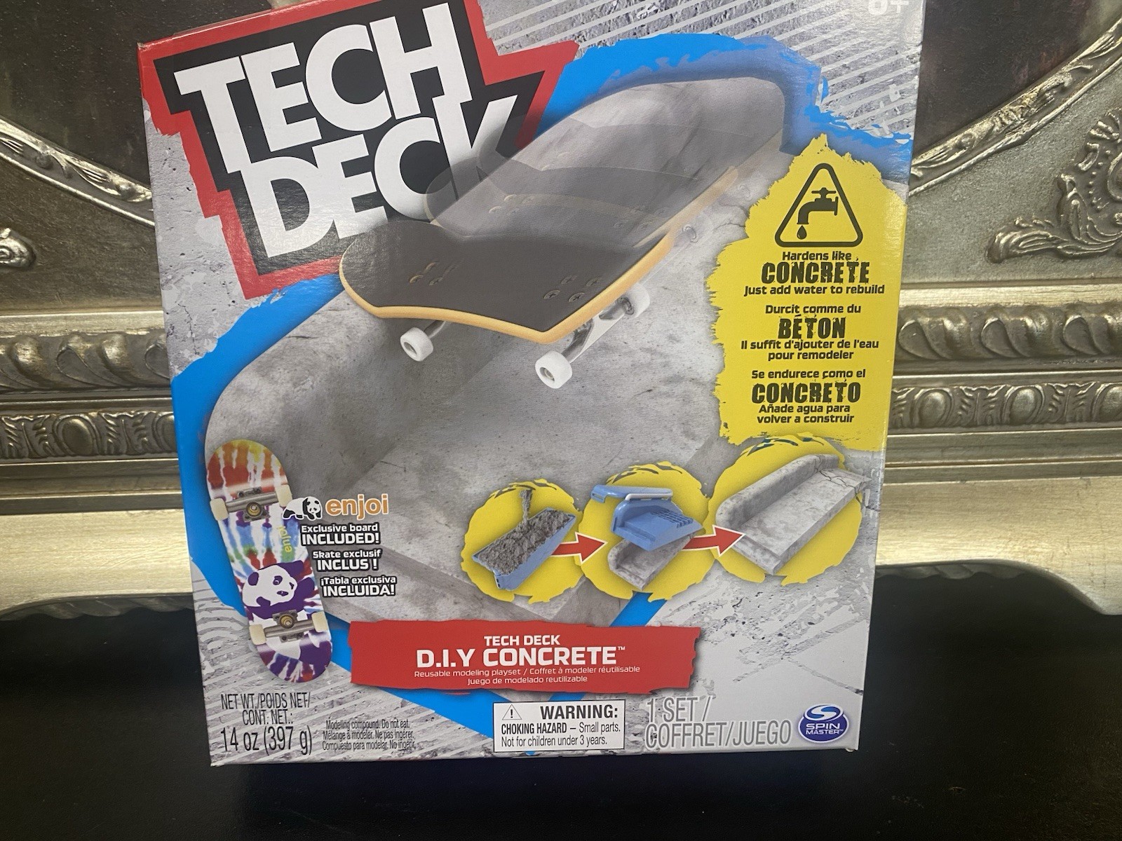 Tech Deck D.I.Y Concrete Reusable Modeling Playset
