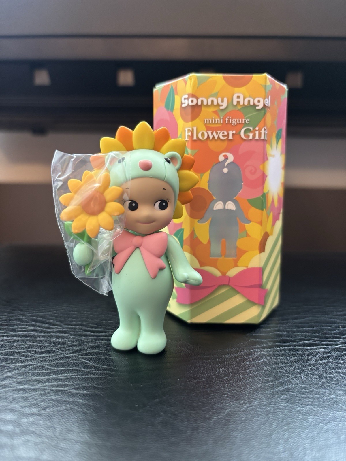 Sonny Angel Flower Gift Series Sunflower Lion Mint Green Authentic