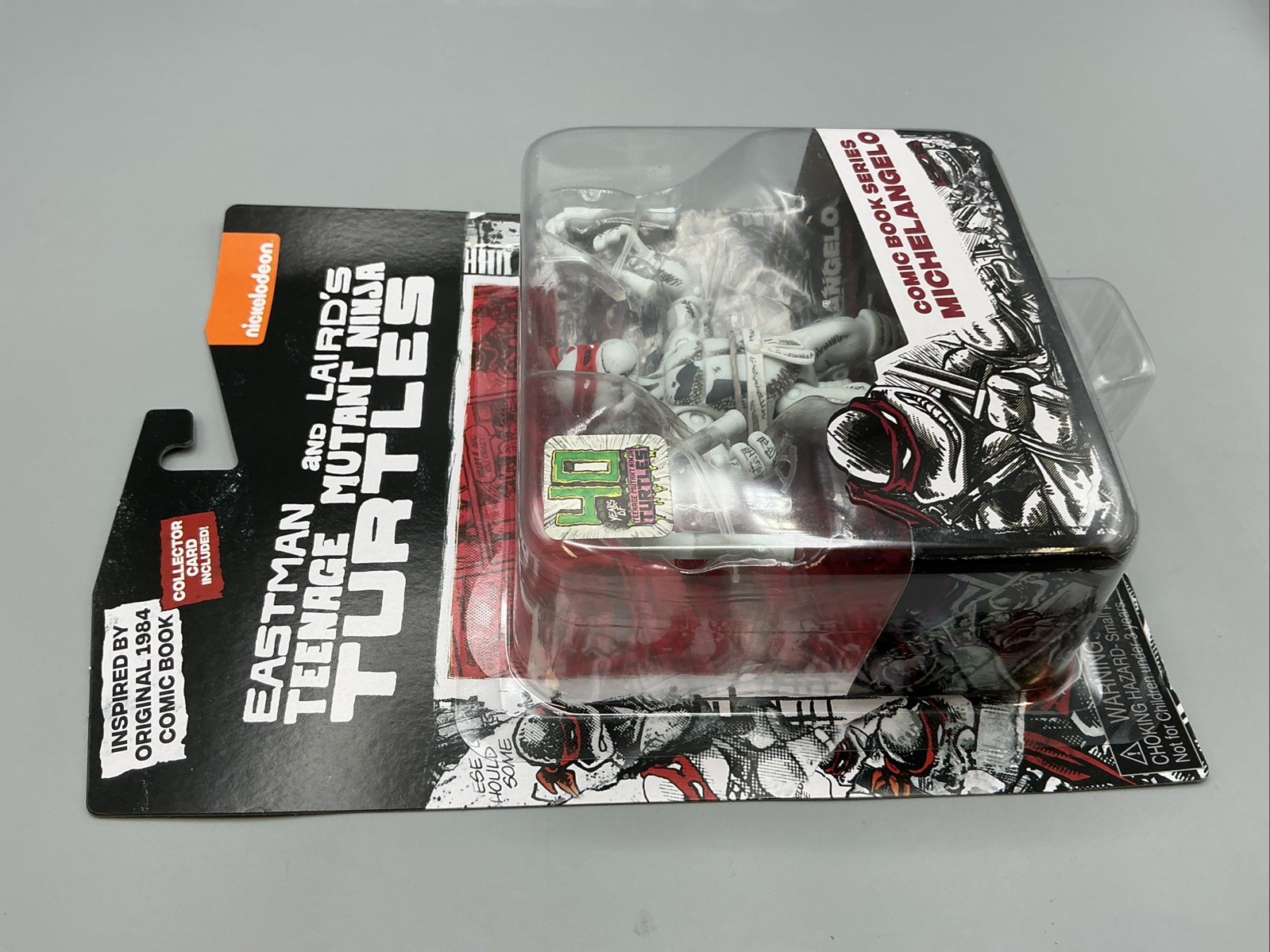 TMNT Michelangelo- Donatello Black & White Comic Book Series Playmates (2024)lot