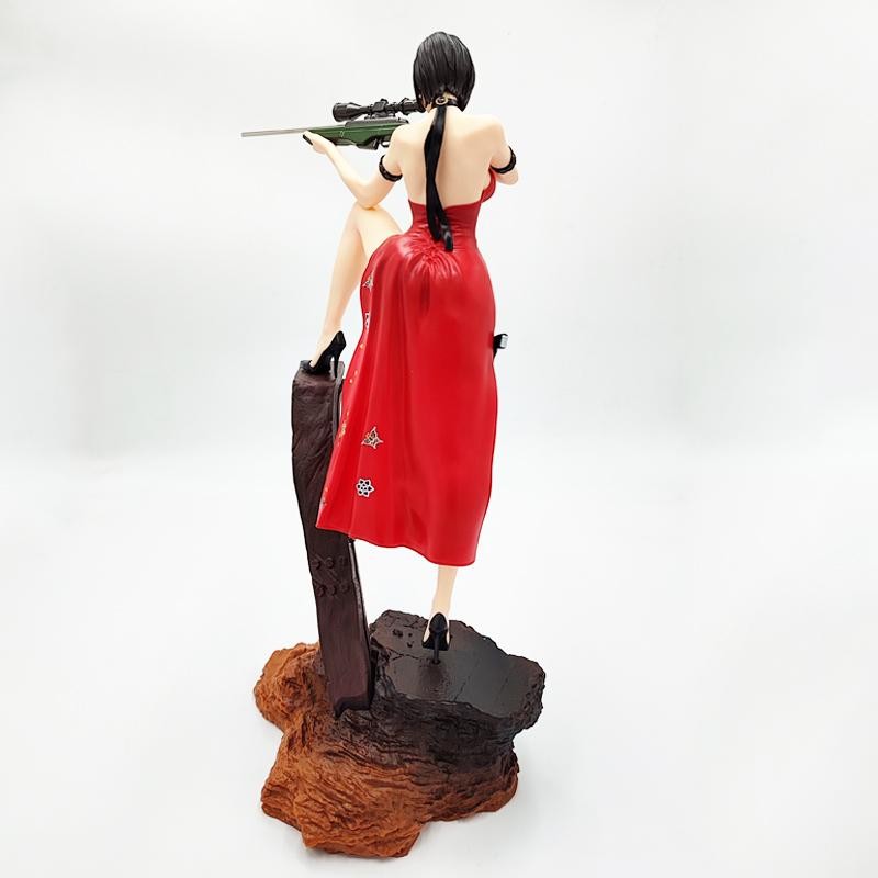 Biohazard Game Reside Evil Jill Valentine Leon Kennedy Ada Wong Statue PVC Actio