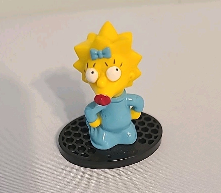 2015 Simpsons Maggie Figure 1.5 Inches Cake Topper Toy