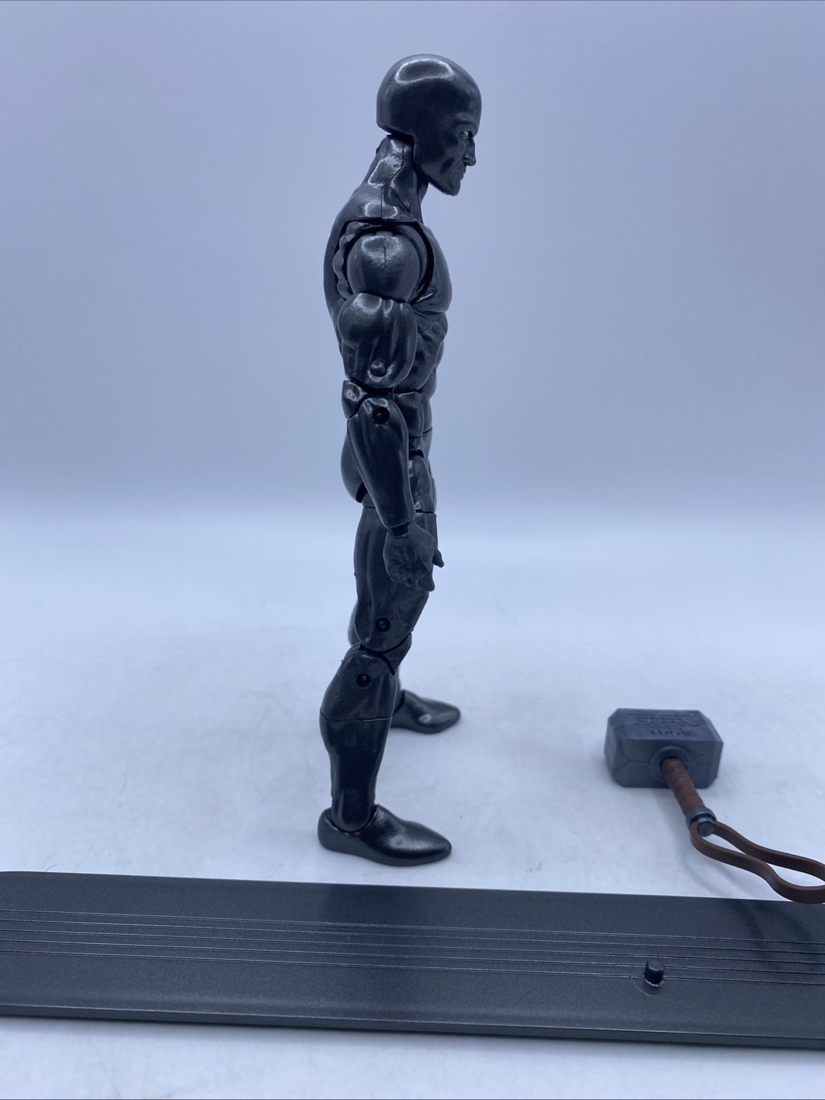 OBSIDIAN SILVER SURFER Walgreens Exclusive MARVEL LEGENDS 2021 *INCOMPLETE*