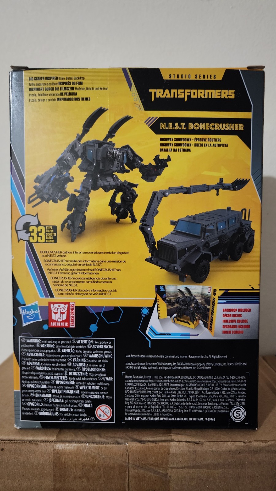 TRANSFORMERS BUZZWORTHY BUMBLEBEE STUDIO SERIES NEST BONECRUSHER 95 BRAND NEW