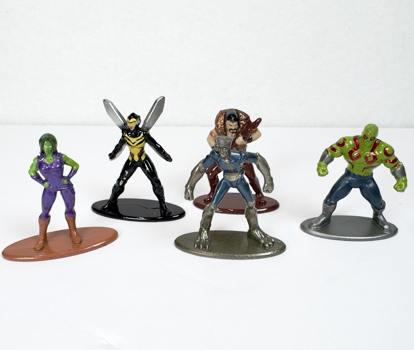 Marvel Nano Metalfigs Mini-Figures DieCast Metal – Lot of 9 Figure Jada Toys