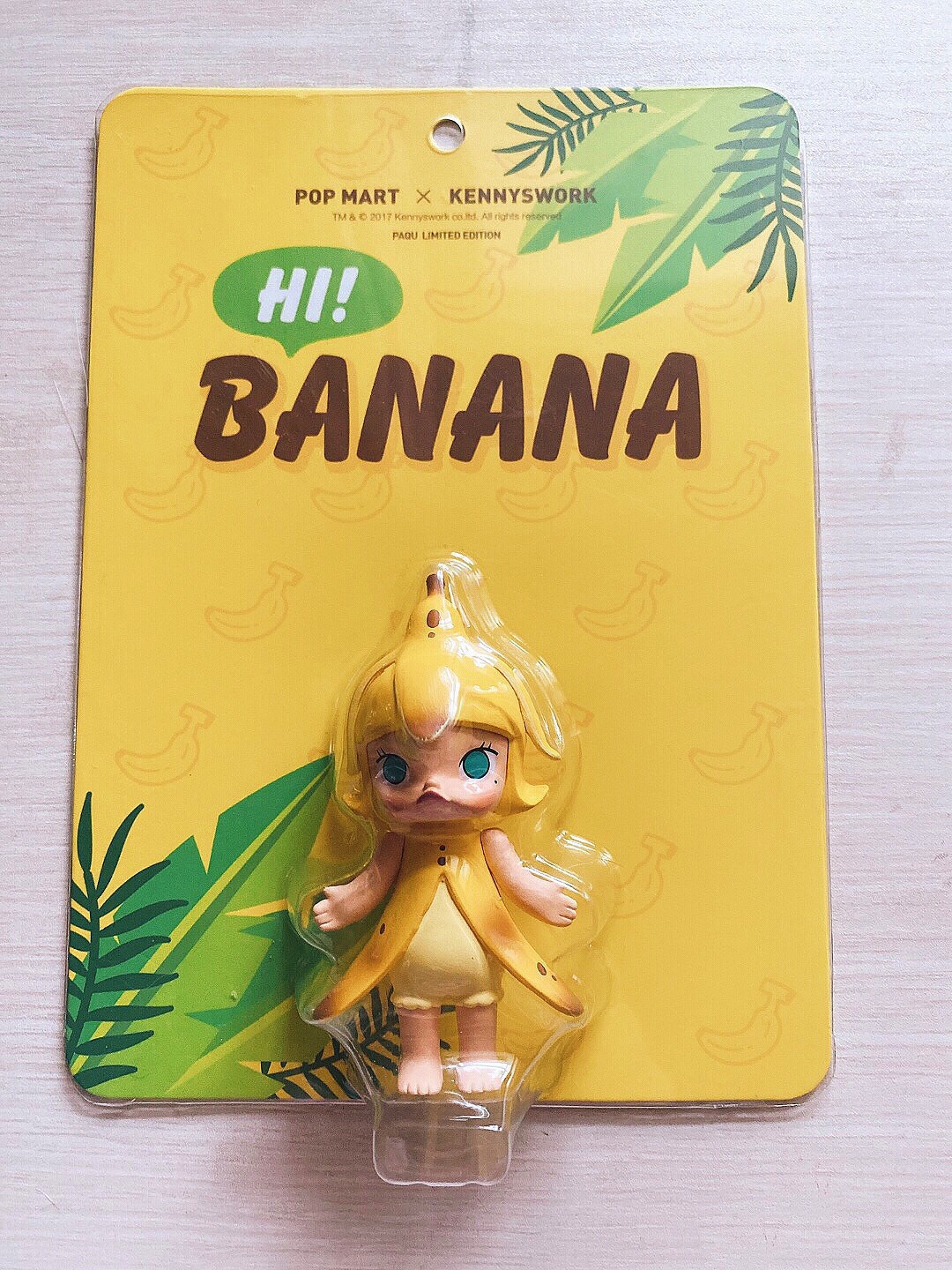 Kennyswork Molly Hi Banana Limited Collectible Art Toy