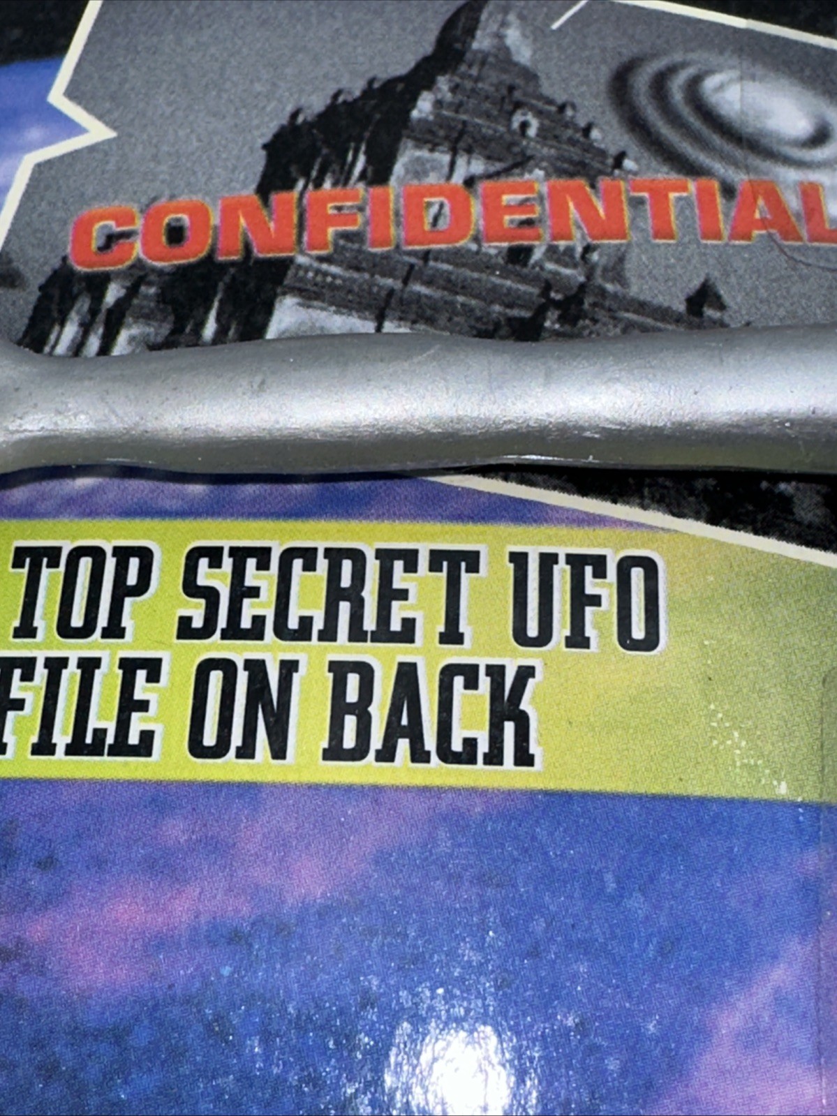 UFO Files Grey Abductor Bendable Alien with Glow in the Dark Eyes Toy Concepts