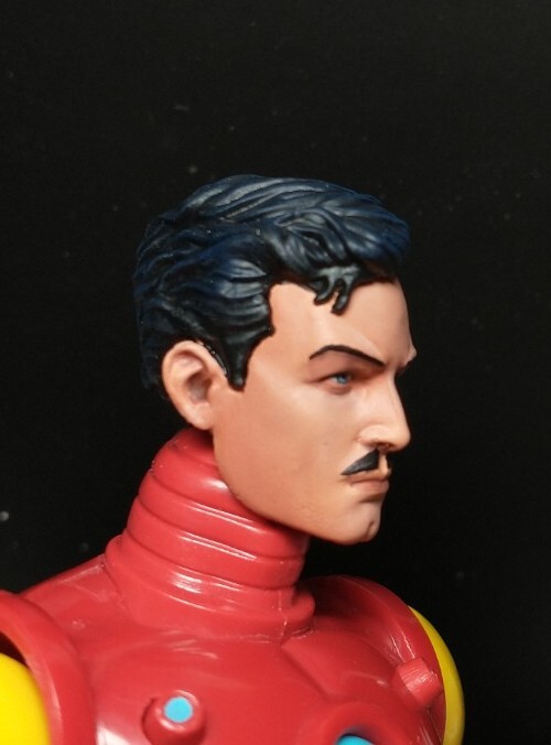 HEAD ONLY Marvel Legends Custom painted Head Tony Stark Ironman