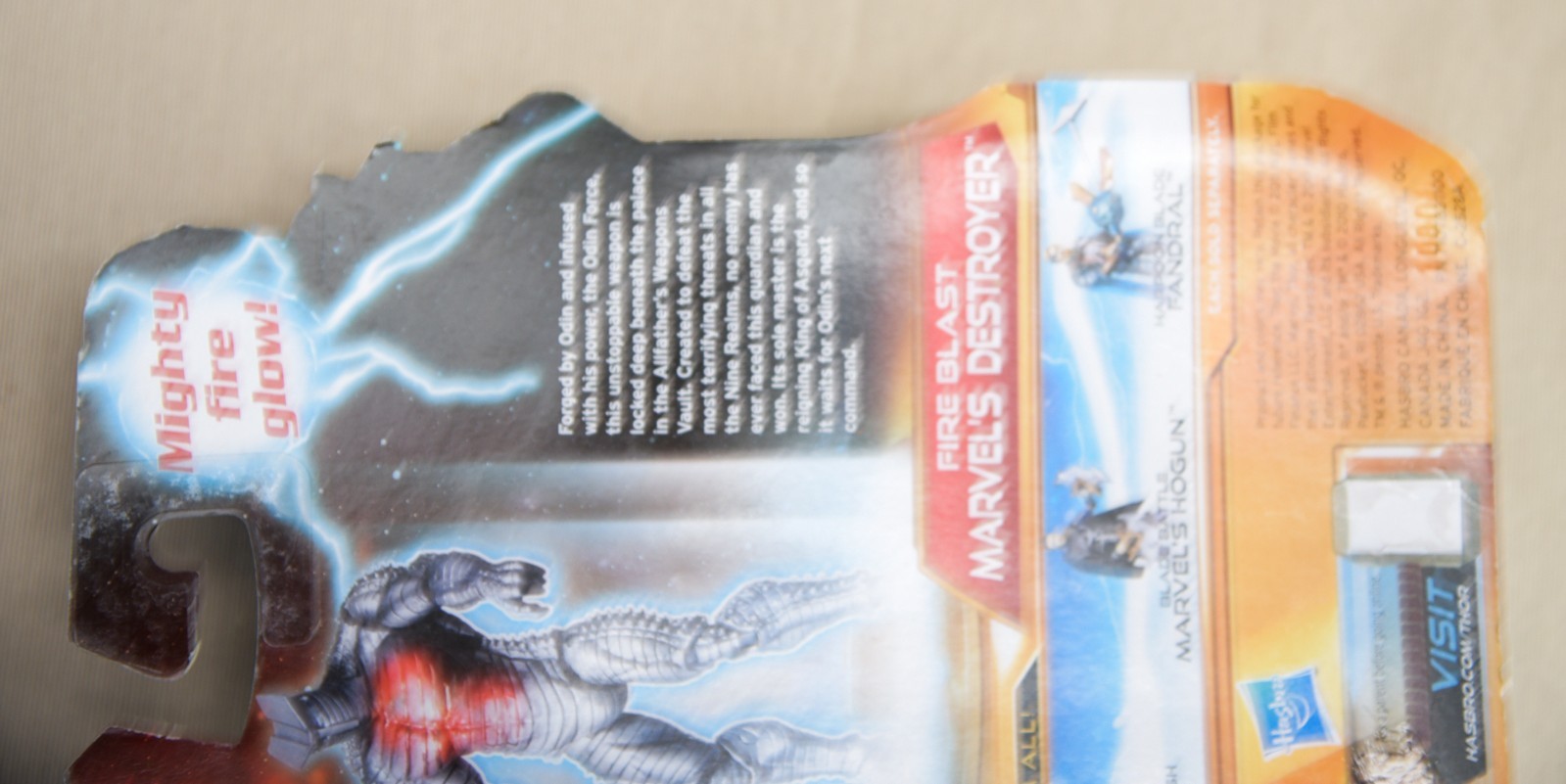 Thor The Mighty Avenger Marvel&rsquo;s Destroyer 5&Prime; figure Hasbro 2011