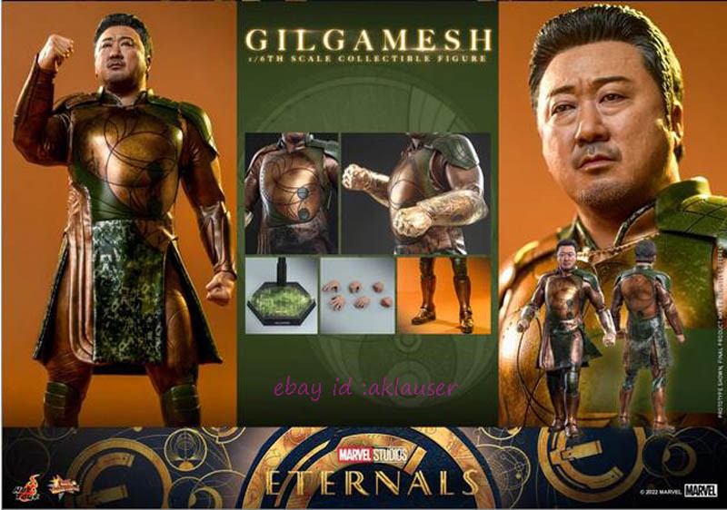 Hot Toys 1/6 Mms637 Eternals Gilgamesh Action Figure In Stock Collectibles