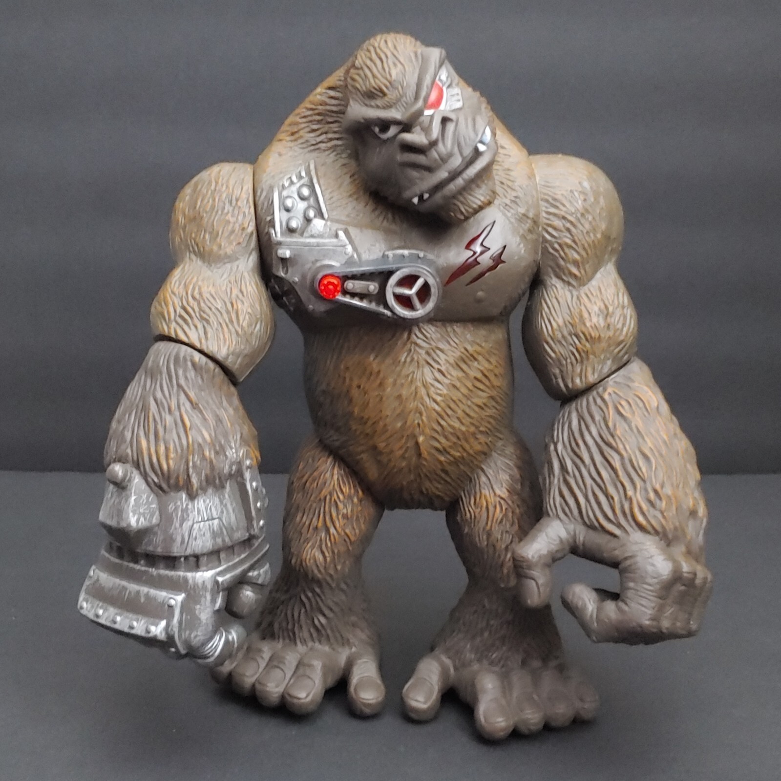 Lanard Cyber Kong Jurassic Clash Mega Monster Toy 10&Prime; Figure 2009 Tested Works