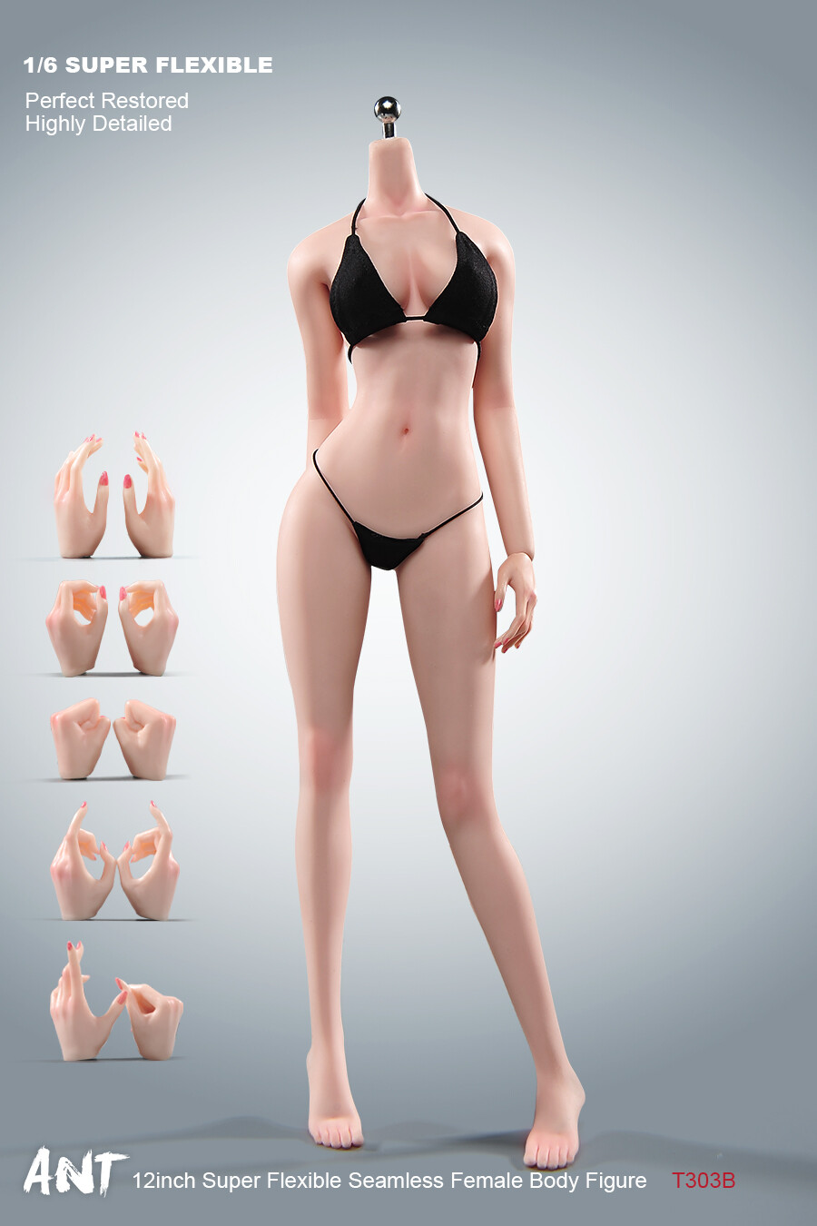 1/6 Female Large Breast Super Flexible Seamless W/Details Body For 12 »Figure