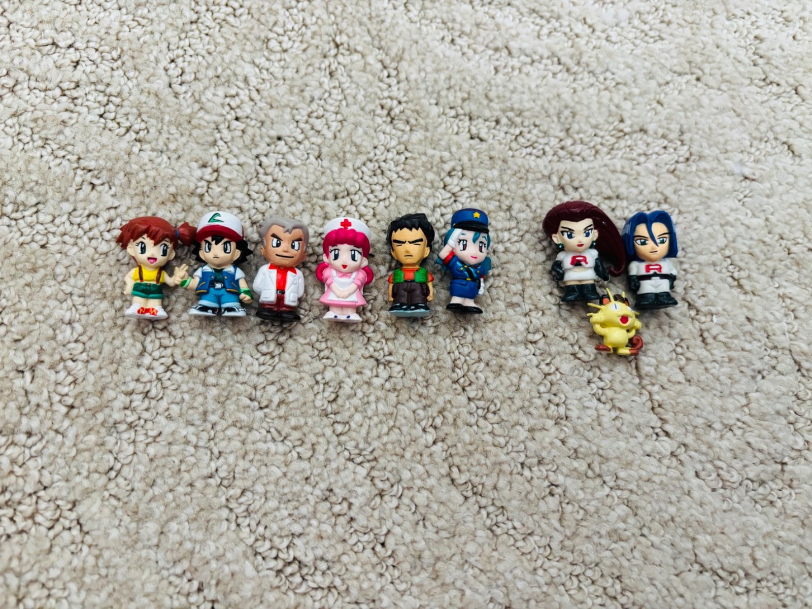1997 TOMY Pokemon Chibi Poke House playset character extras