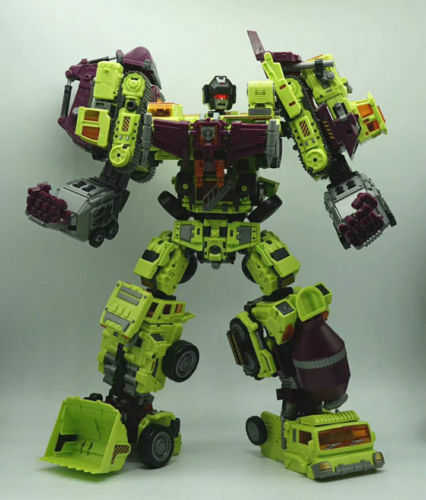 New In Stock NBK Devastator Transformation Toy Oversized Figure No Box