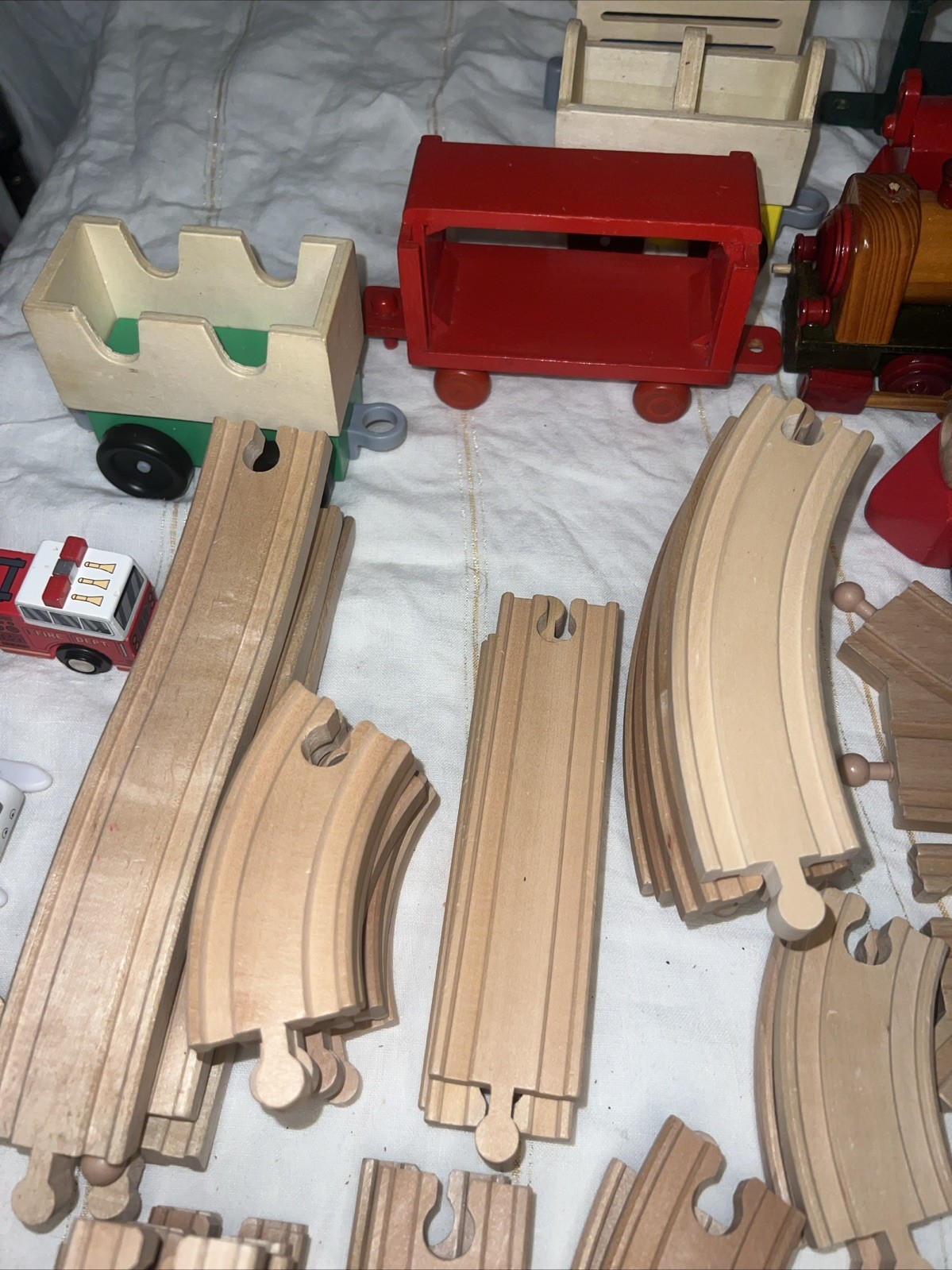 Thomas And Friends Multicolor Train Mixed Lot Wooden Track Figures Accessories