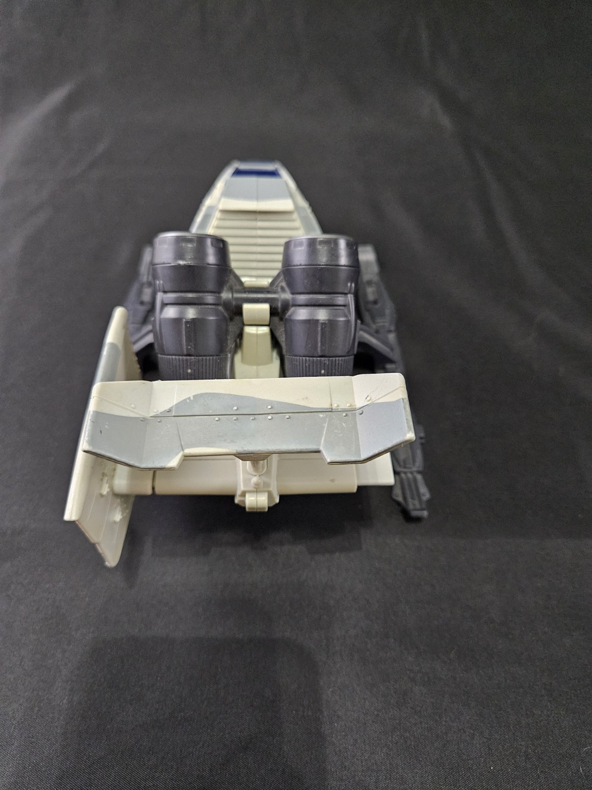 GI Joe 50th Anniversary Ghost Hawk Vechicle Battle Below Zero Incomplete Missing