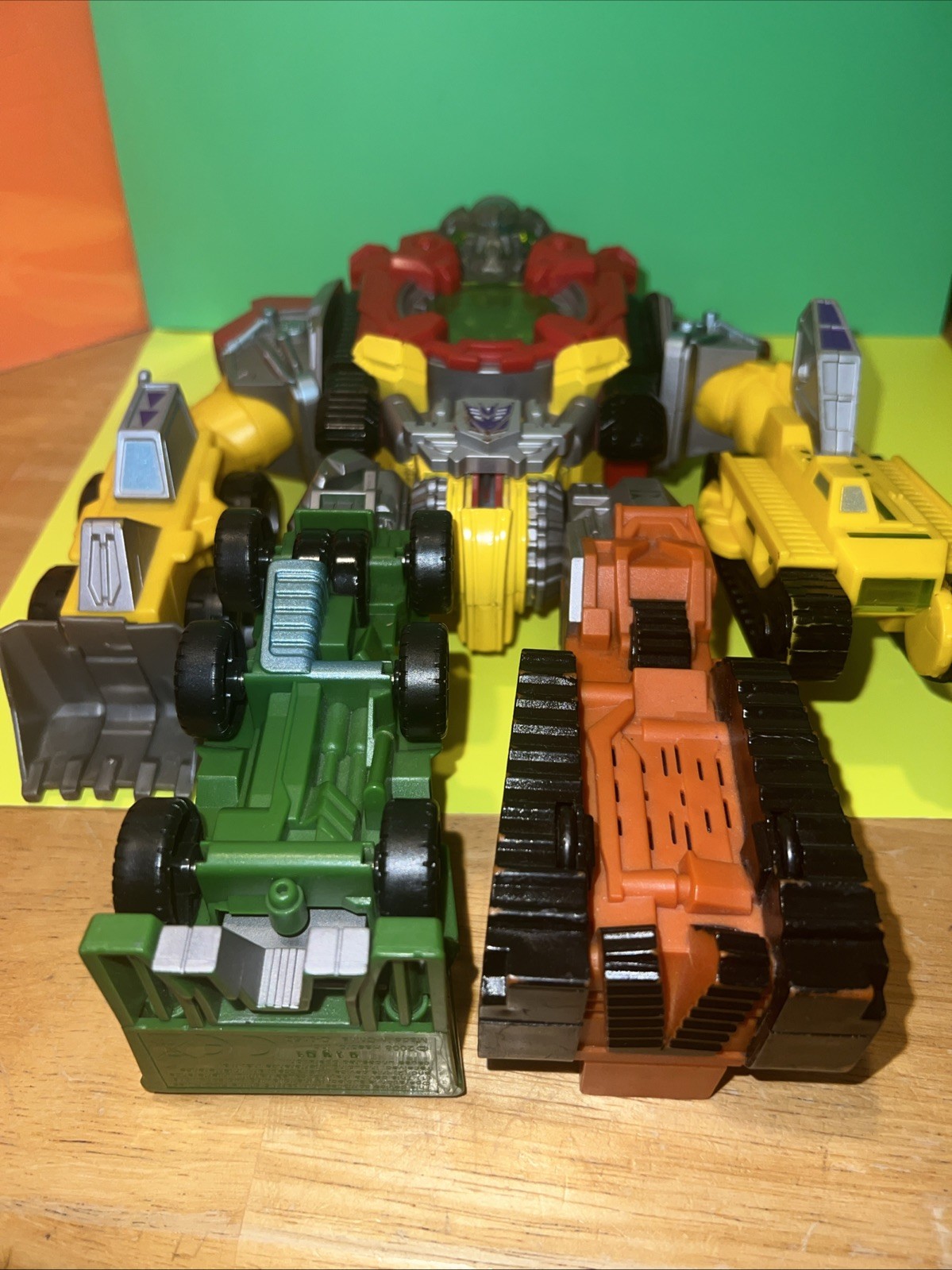 2008 Transformers -Construction Devastator Mega Power Bots 12&Prime; Revenge of Fallen