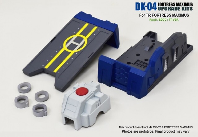 DK-04 Foot Upgrade Kit | Transformers Titans Return Fortress Maximus DNA Design