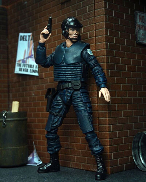 NECA Robocop Alex Murphy 7&Prime; Ultimate Action Figure 1:12 Scale In Stock Official