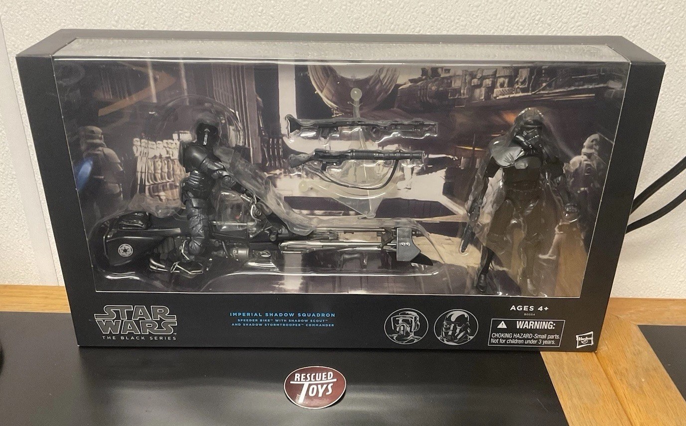 Star Wars Black Series Imperial Shadow Squadron 6&Prime; Target Exclusive Speeder Bike