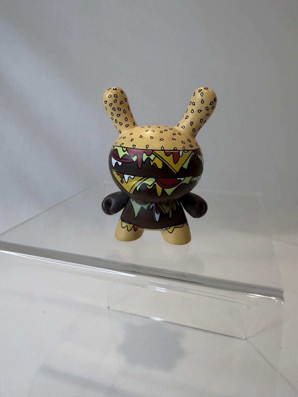 Kidrobot – Kronk Gingerman Dunny, Set of 2 – Normal & Bitten Chase Version RARE!
