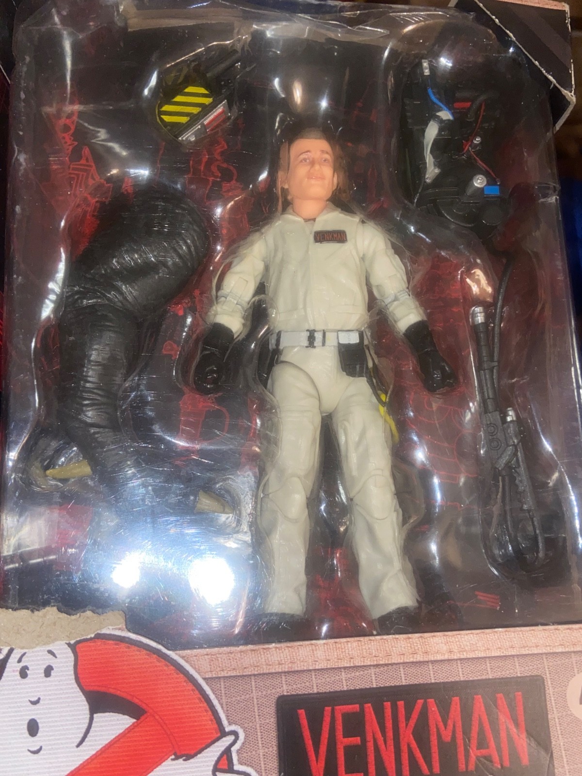 2020 Hasbro GHOSTBUSTERS DR. PETER VENKMAN Plasma Series New in Open Damaged box
