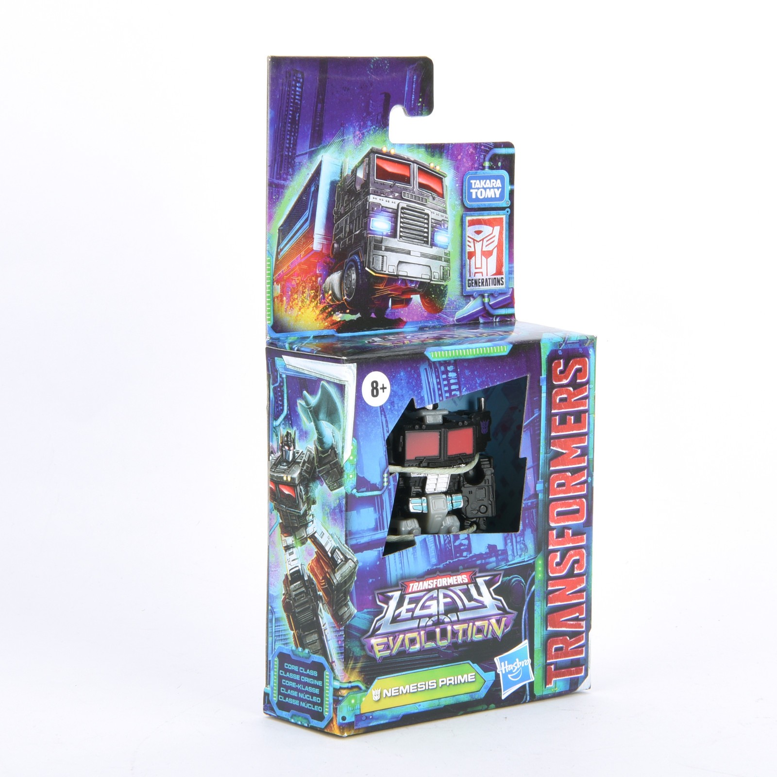 Transformers Legacy Evolution Core Class Nemesis Prime Black 3.5&Prime; Action Figure