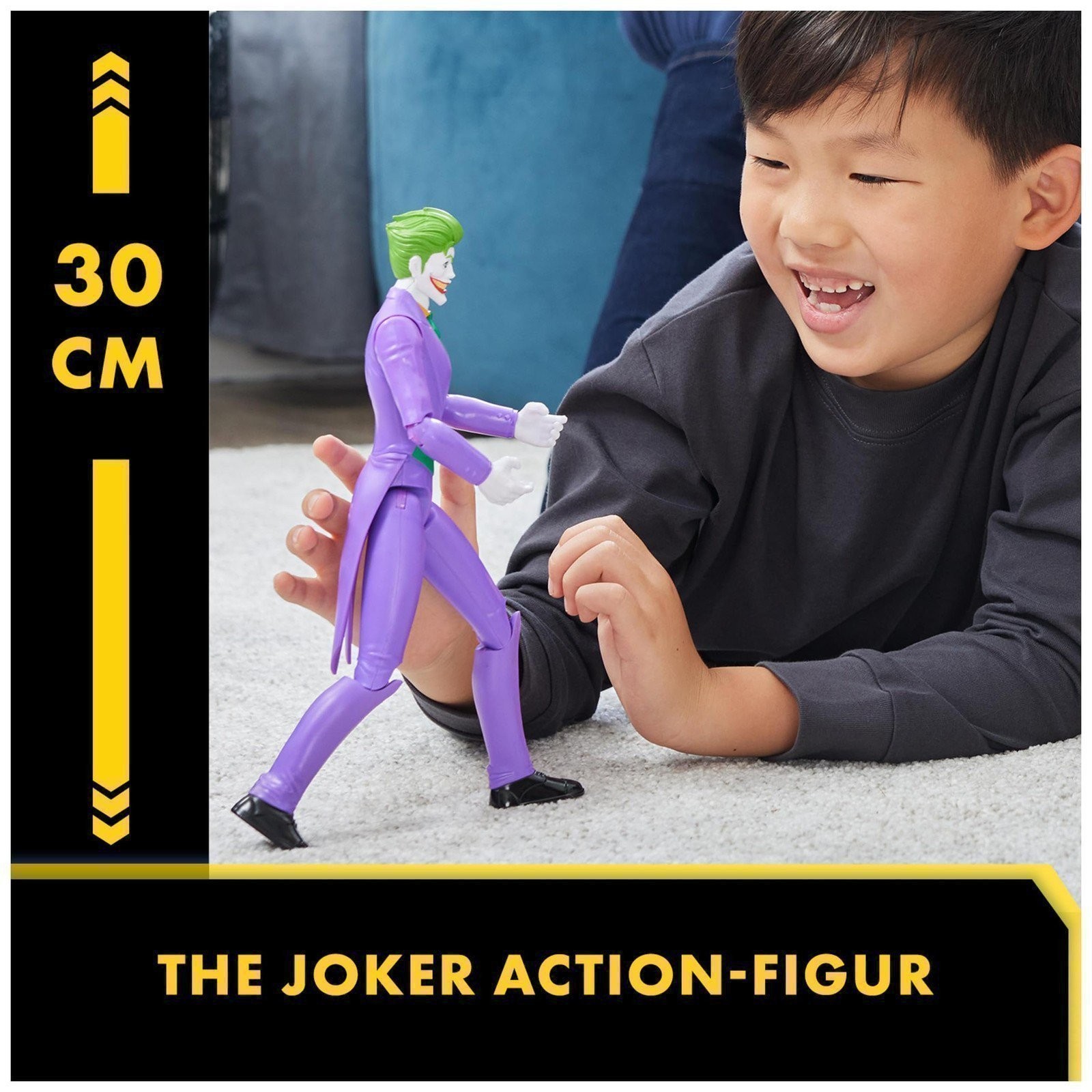 DC Comics 12-Inch Action Figures Batman Joker Nightwing Riddler for Kids Ages 3+