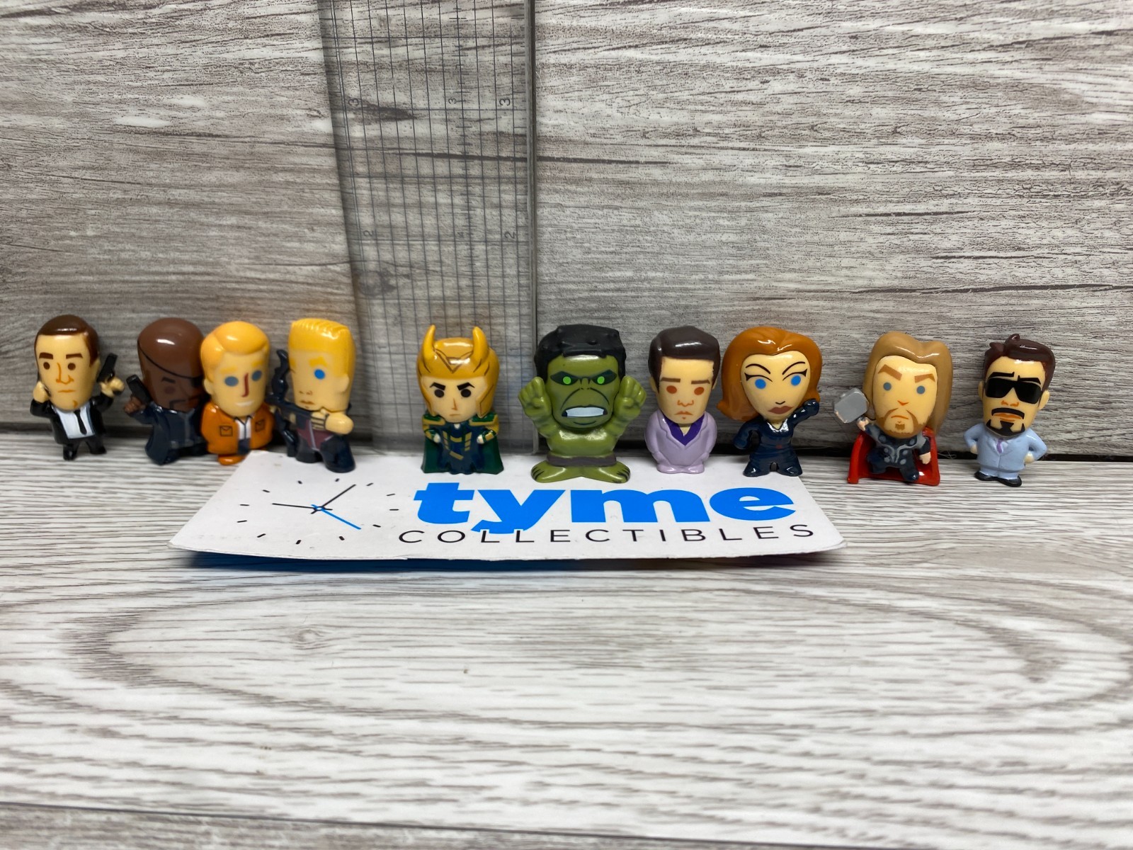 Marvel Chibis Mini 1.25&Prime; Figure Lot Bulls I Toy Avengers (C)