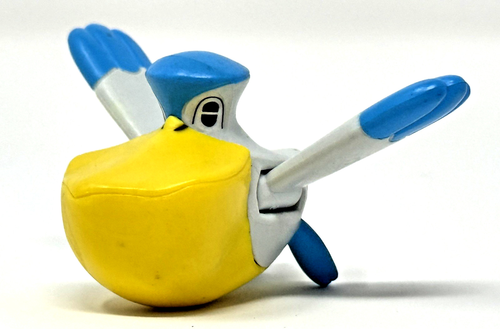 RARE 2008 Pelipper 3.5&Prime; Jakks Pacific PVC Action Figure Pokemon Pelican Bird