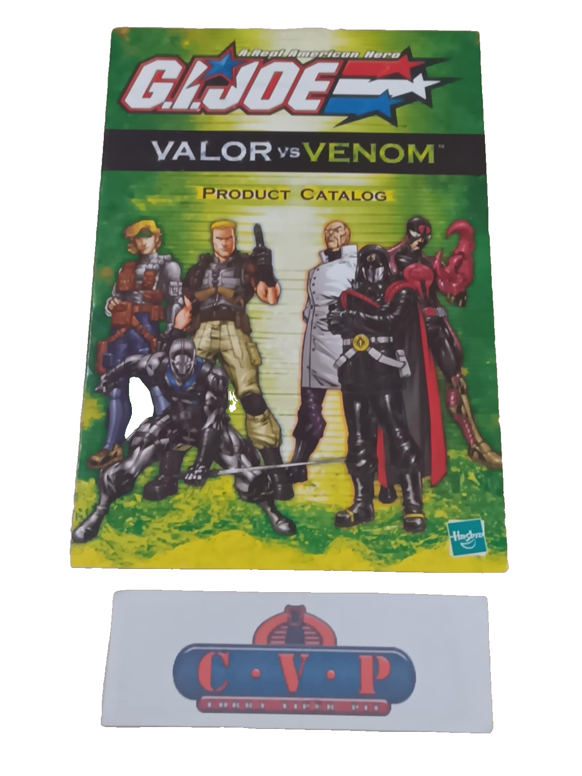 GI Joe Product Catalog & Comic V-TROOPS by Larry Hama Venom VS Valor