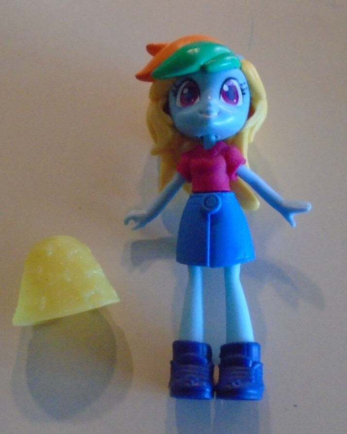 My Little Pony Equestria Doll 4&Prime; Mini Fashion Squad Doll ~ Rainbow Dash
