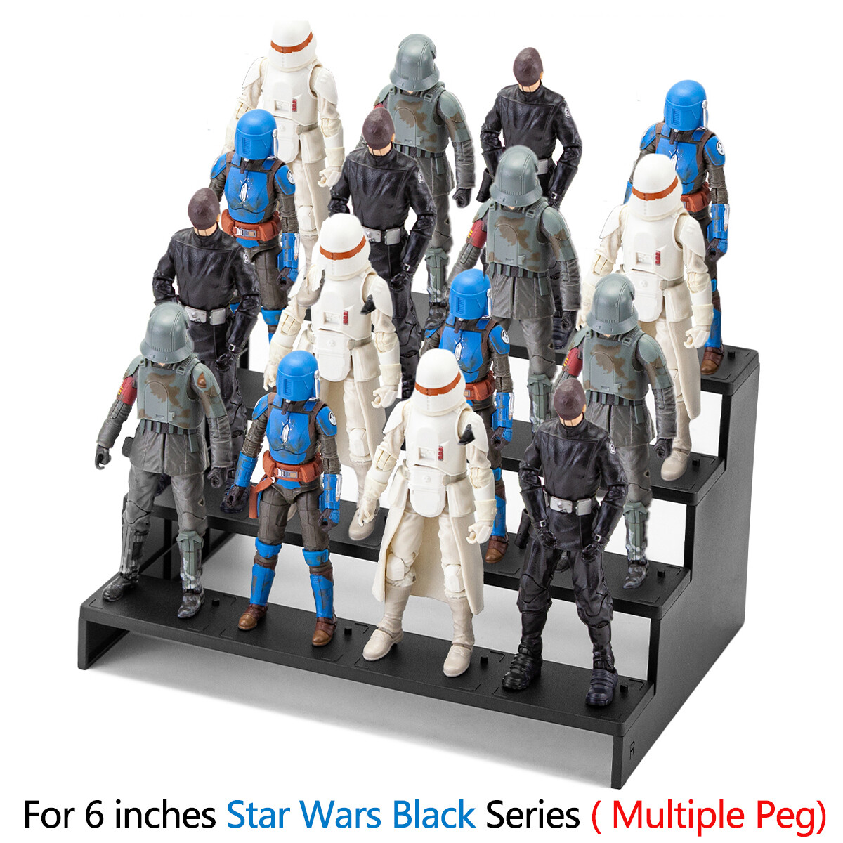 NEW Display Stands BASE Fits 6 » STAR WARS BLACK SERIES Figure GIFTS TOYS BLACK