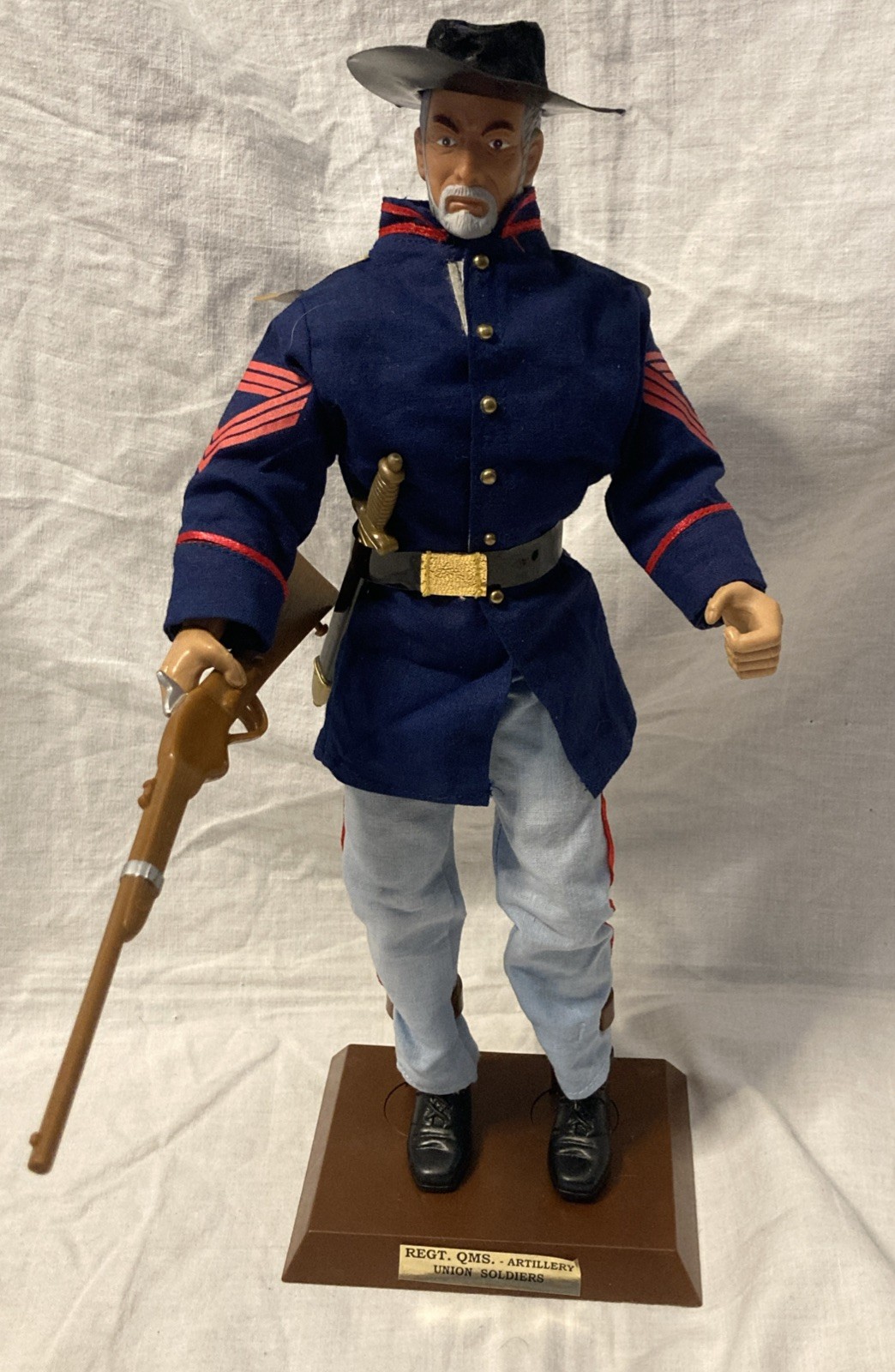 Soldiers of the World Civil War 12” Figure Union Regt. QMS. Artillery
