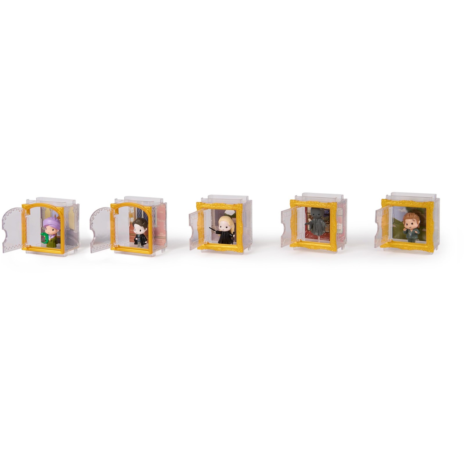 Figures Set 5-Pack Amazon Exclusive with Display Cases for Ages 6 and Up
