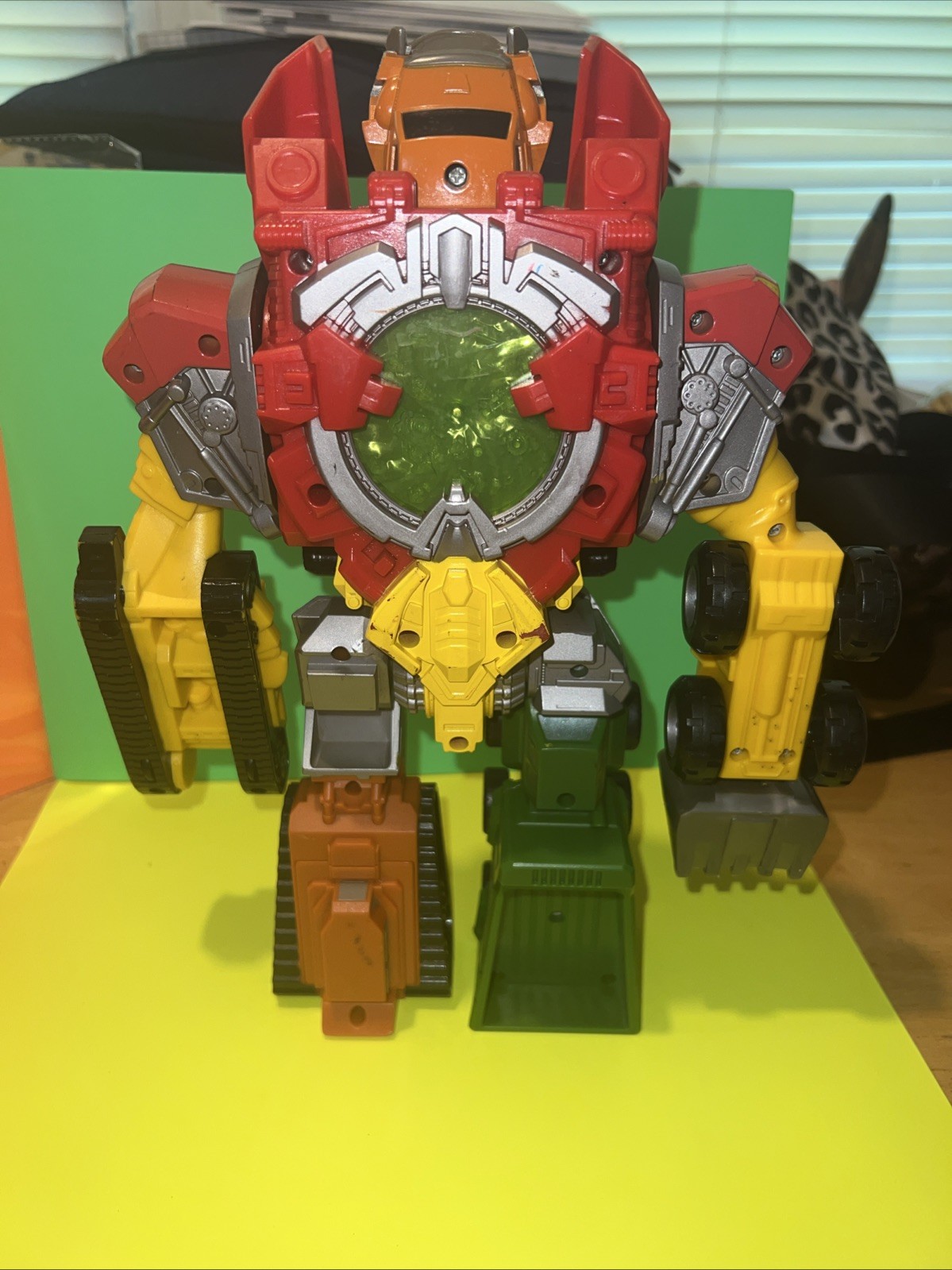 2008 Transformers -Construction Devastator Mega Power Bots 12&Prime; Revenge of Fallen