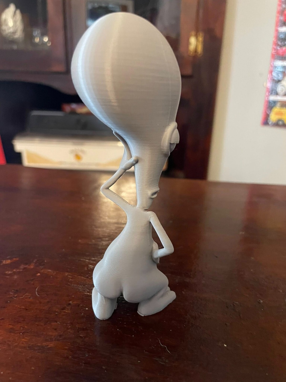 Roger Alien Figure! 6&Prime; Tall!