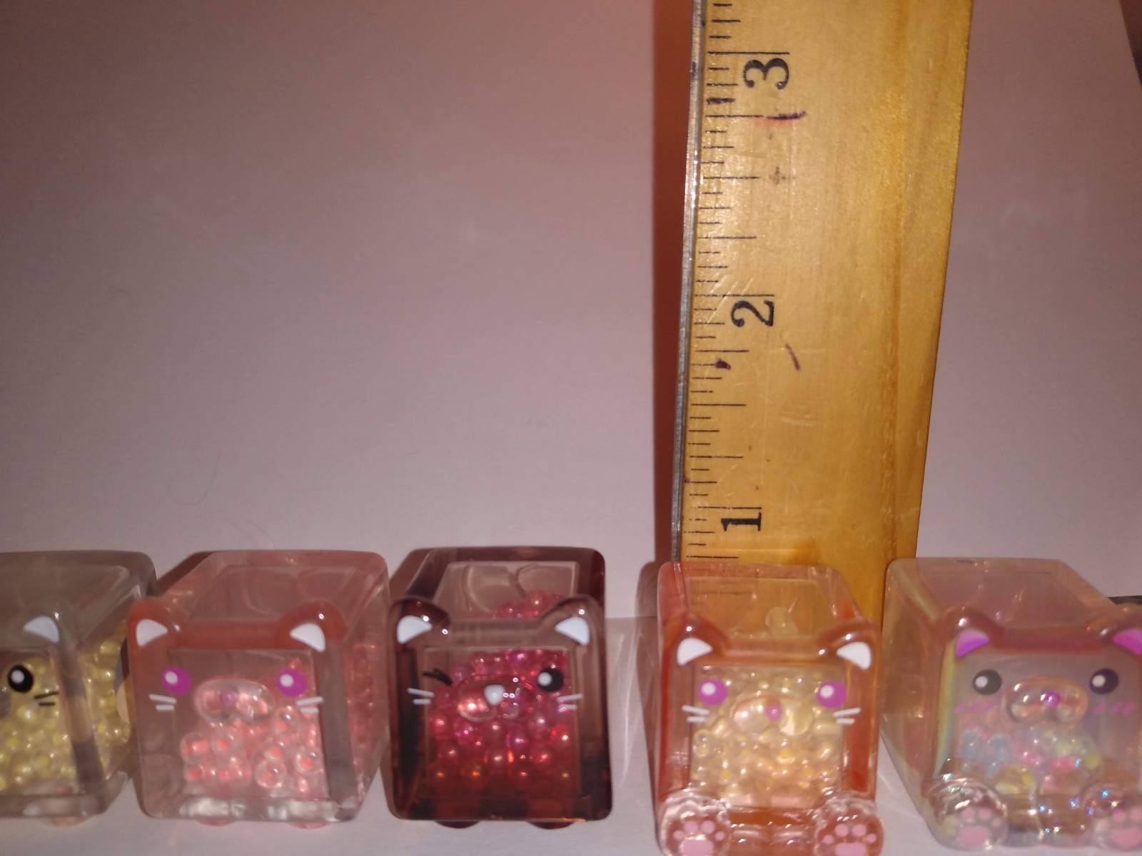 Choco Teddy Square Cat mini size set of 6