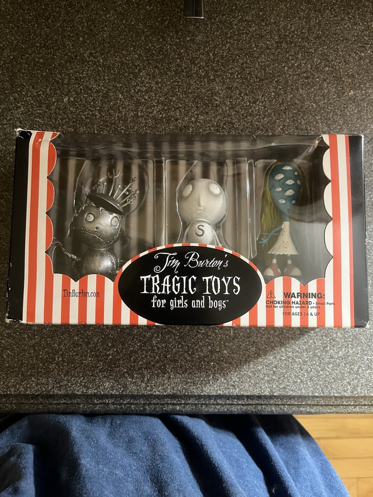 TIM BURTON’S TRAGIC TOYS FOR GIRlS AND BOYS *UNOPENED*