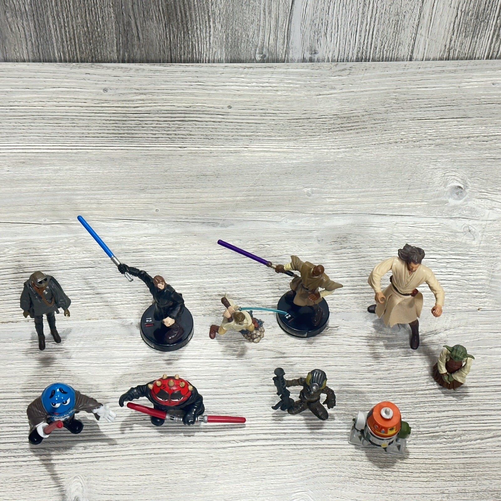 Playskool Star Wars Galactic Heroes Chopper C1-10P Lom Bounty Figure Mixed Lot