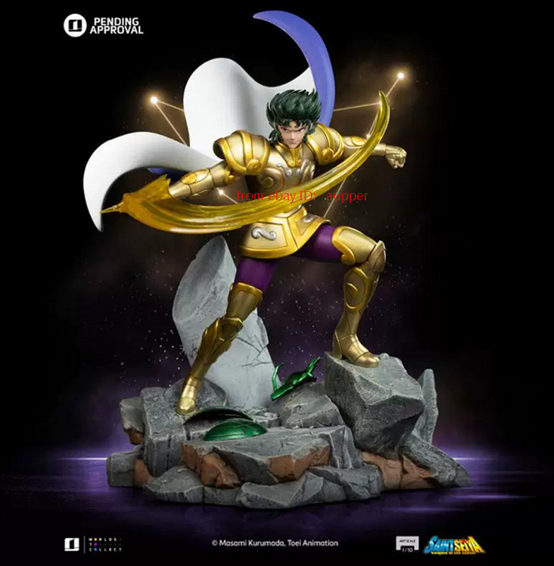Iron Studios Shura Capricorn Gold Saints Bds Art 1/10 25cm Statue Figure New Toy