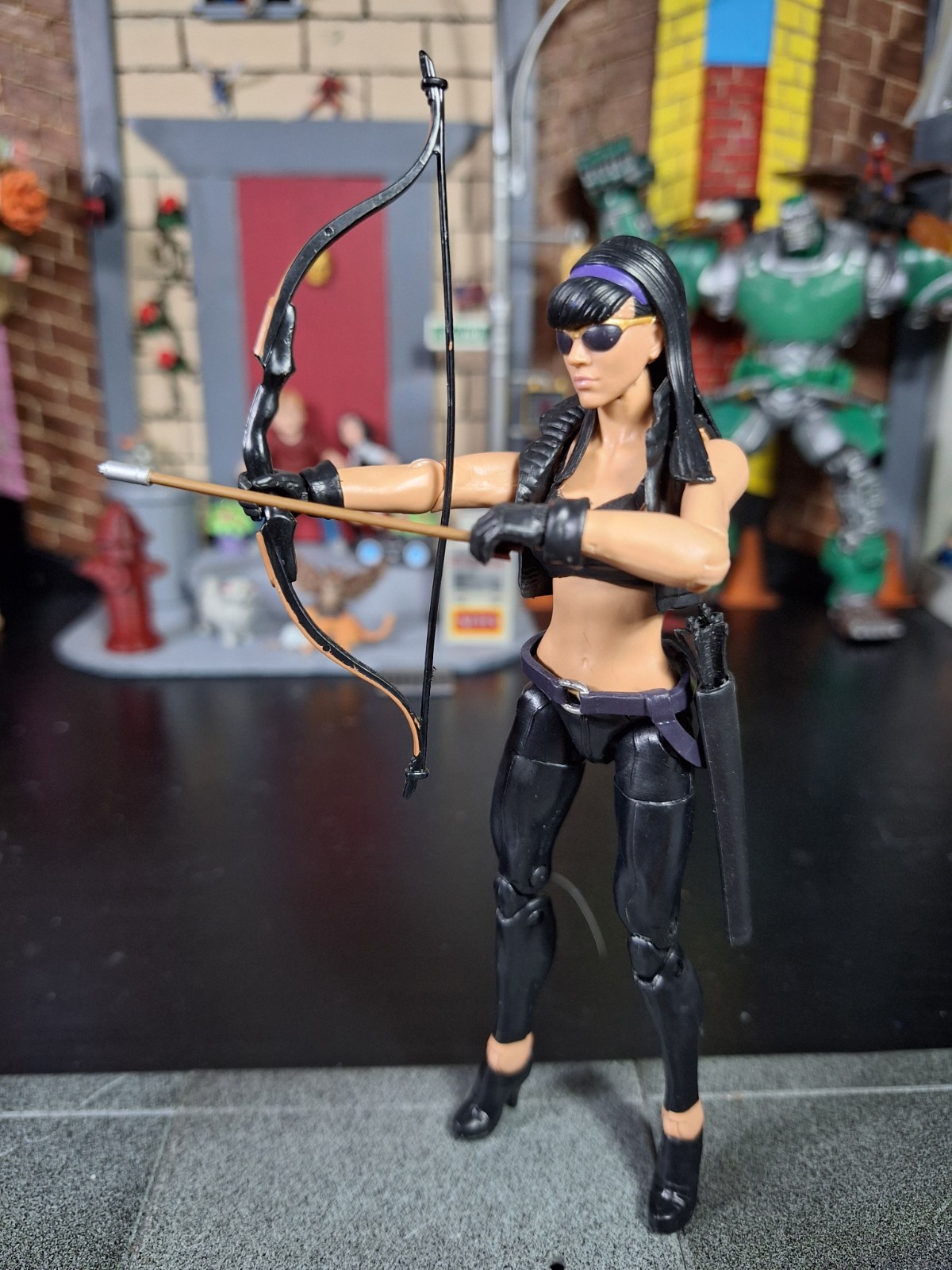 Marvel Legends Custom Kate Bishop Hawkeye Lot Clint Barton