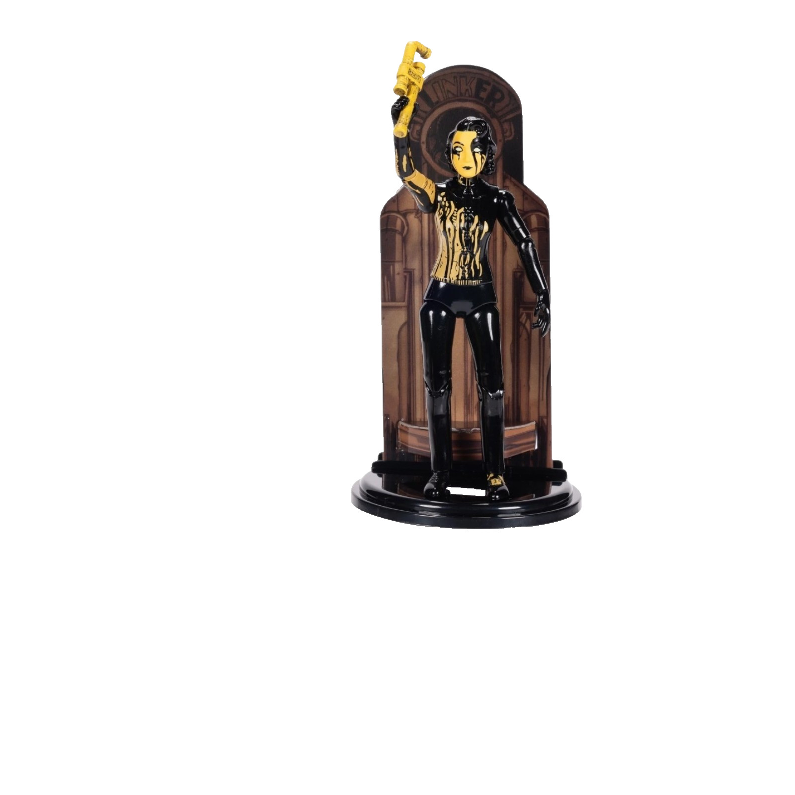 Bendy & The Ink Machine 5&Prime; Audrey Figure with Pipe Wrench Black Ages 14+