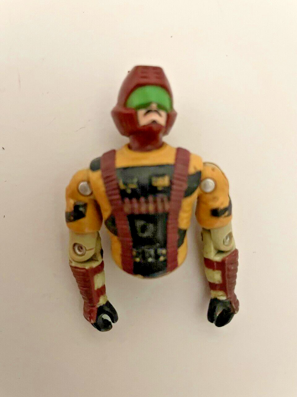 1990 Gi Joe ARAH Rock Viper Torso, Head and Arms body parts