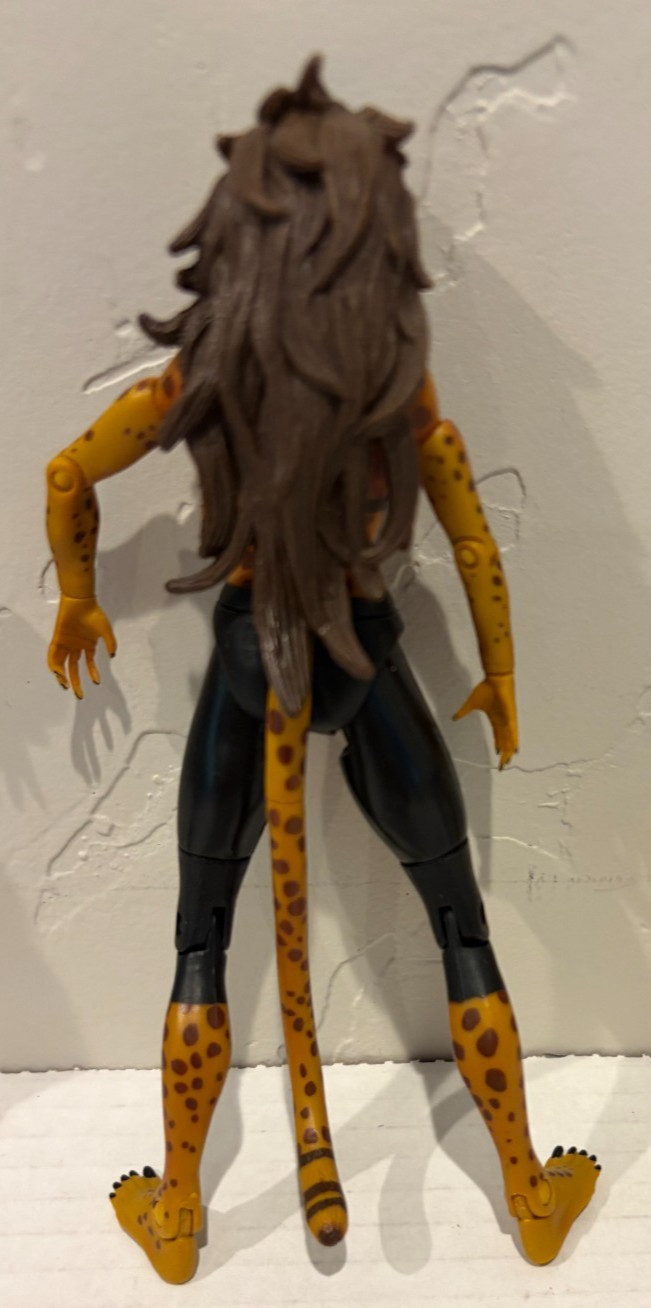 3 DIFF DC Universe 2009 Cheetah Figures 6&Prime; Wave 13, Black Suit Variant 4&Prime; Mattel