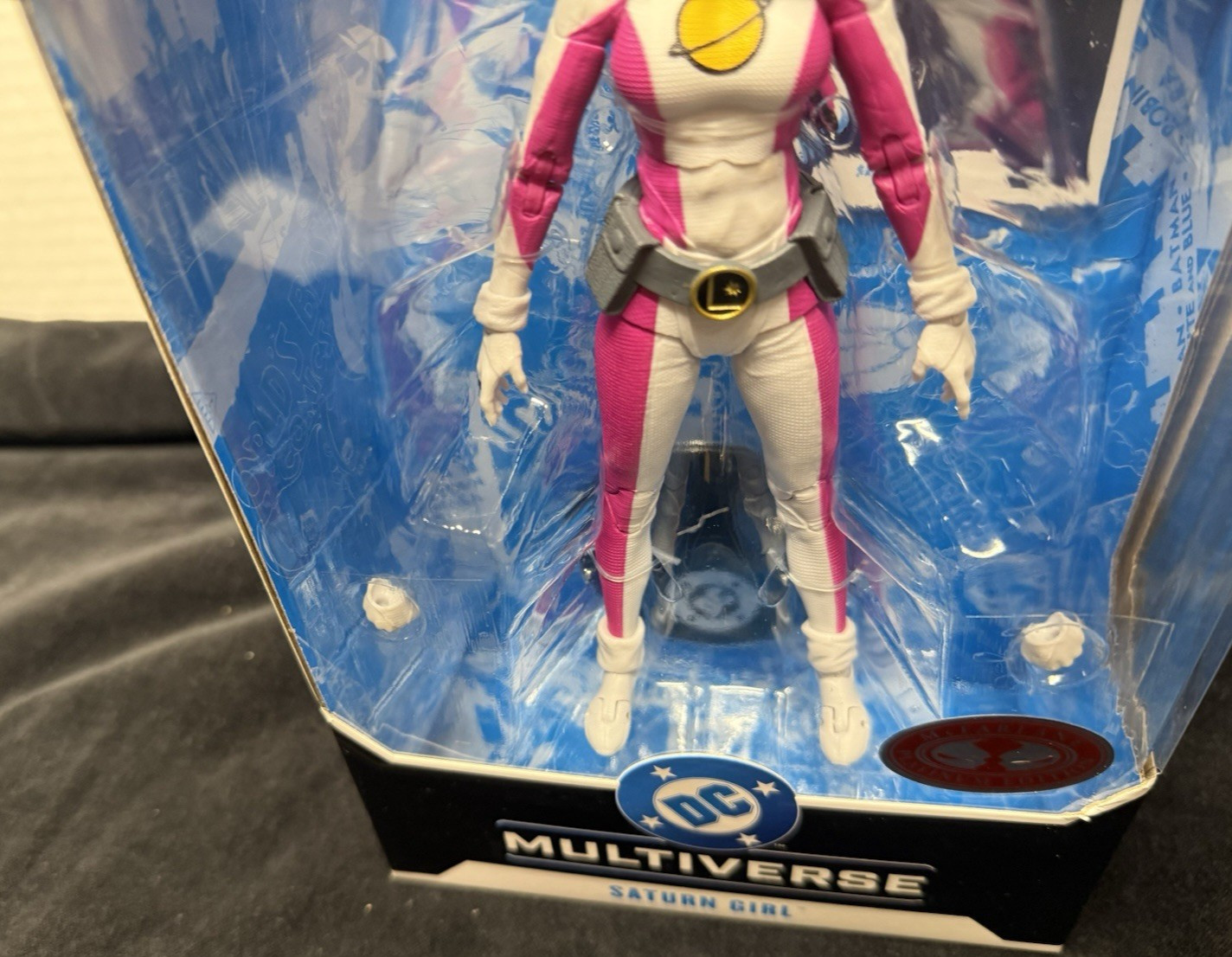 McFarlane DC Classic Multiverse Saturn Girl Red Platinum Edition Action Figure