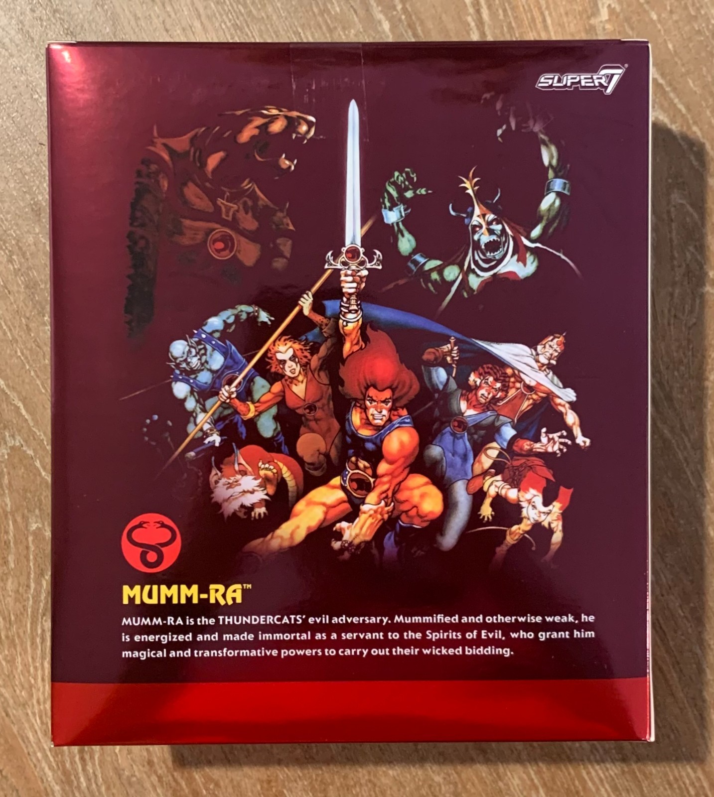 Super7 Ultimates Thundercats Mumm-Ra Evil Glow In The Dark Figure BBTS Exclusive